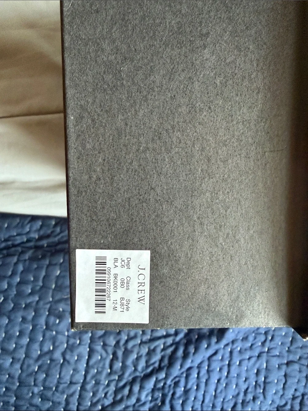 J. Crew leather metal